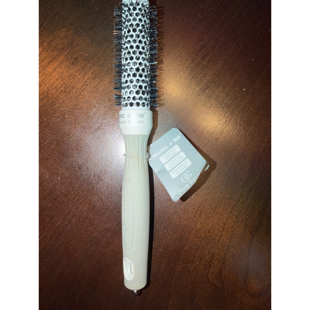 Olivia Garden Thermal Round Brush Ceramic + Ion Tourmaline CI-25 Vent Hair Tool